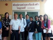 bria staff take photo with dr.charoen & bangpakok 9 inter's staff.