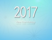 new year holiday 2017
